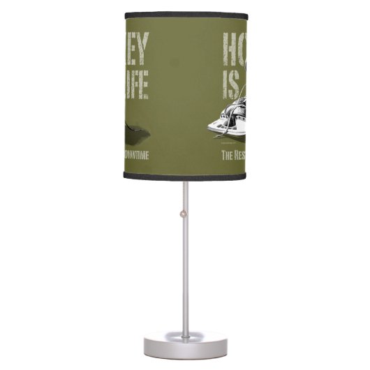 Hockey Is Life Table Lamp (Front)