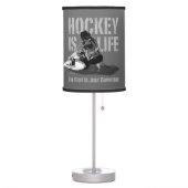 Hockey Is Life Table Lamp (Left)