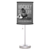 Hockey Is Life Table Lamp (Right)