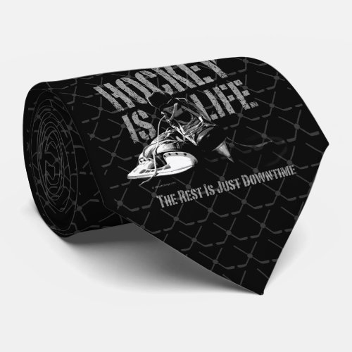 Hockey Is Life Tie