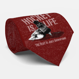 Hockey Is Life Tie