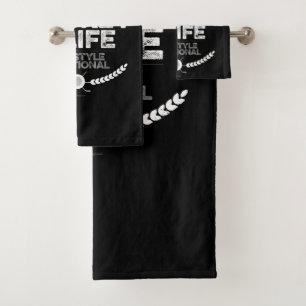 Hockey Is Not A Lifestyle Bath Towel Set