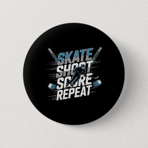 Hockey Jersey Gifts For Men Kids Youth Adults Humo Button