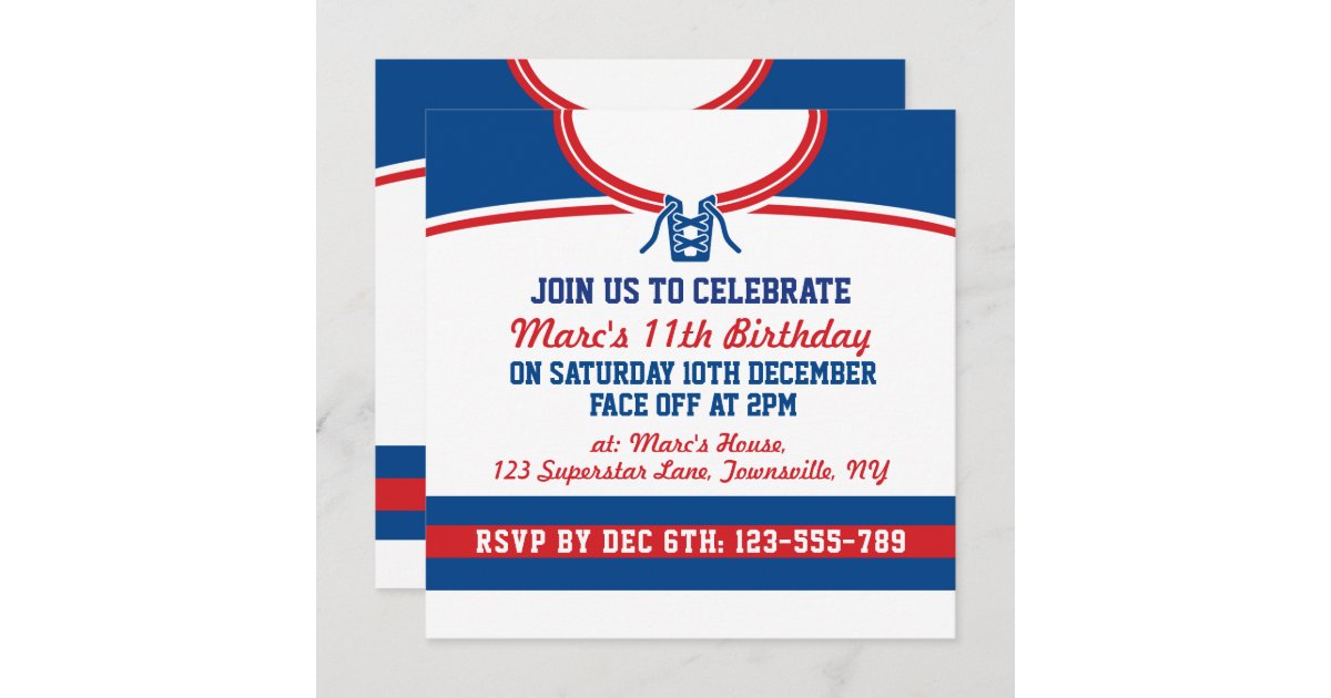 Such a great idea for party invites. Make it a hockey team, though ;)