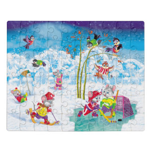hockey jigsaw puzzle