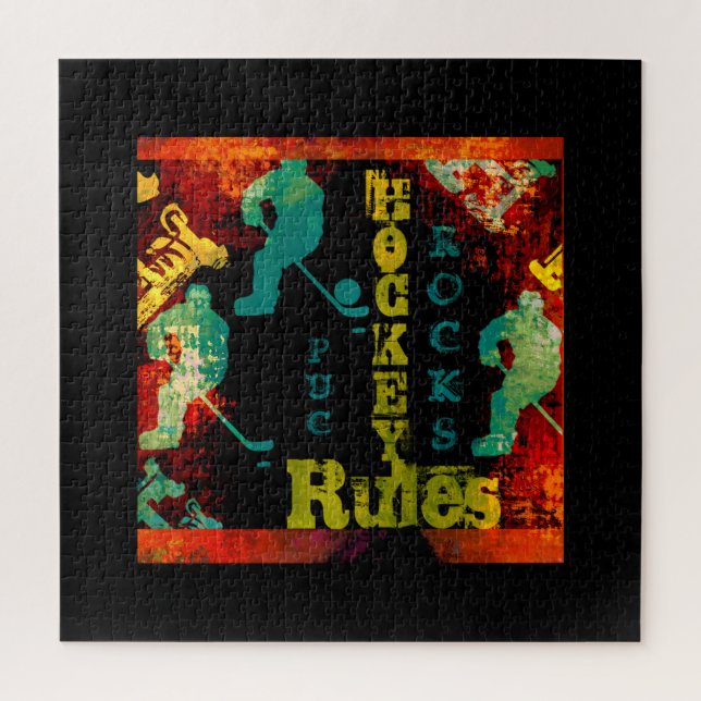 HOCKEY          JIGSAW PUZZLE (Vertical)