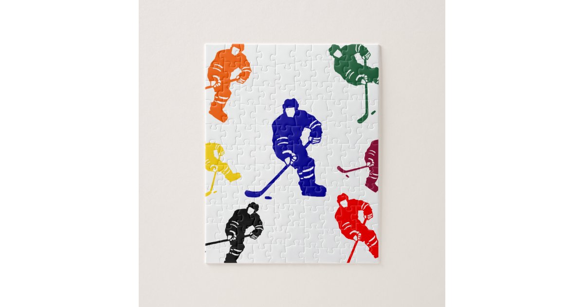 HOCKEY JIGSAW PUZZLE Zazzle
