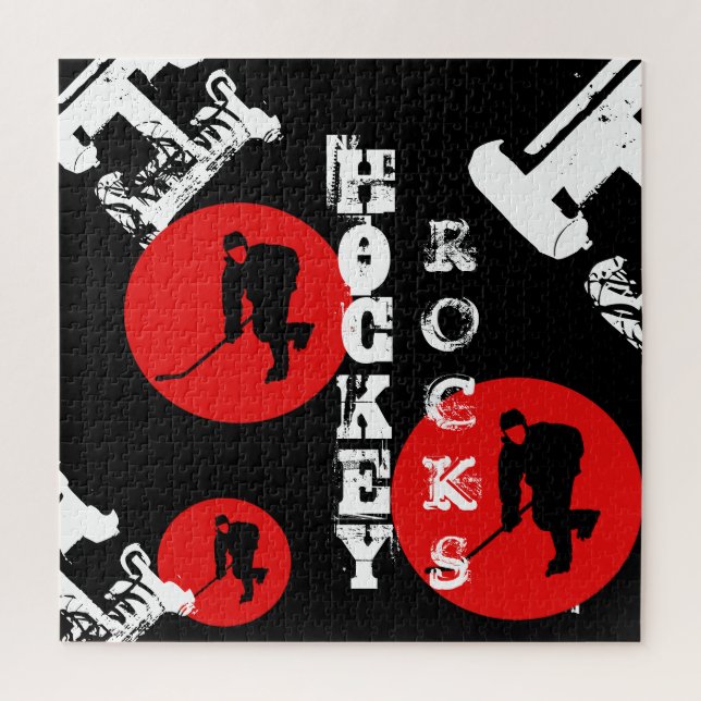 Hockey Jigsaw Puzzle (Vertical)