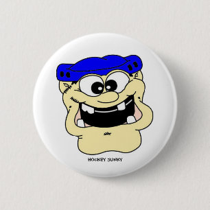 HOCKEY JUNKY BUTTON