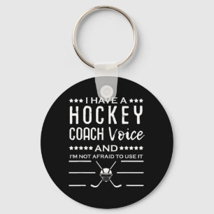 Hockey Keychain