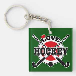 Hockey Keychain