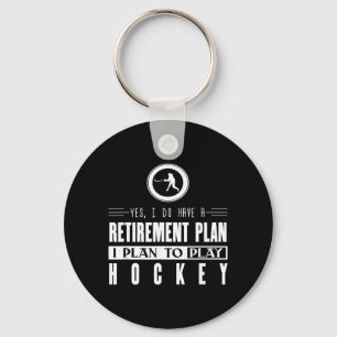 Hockey Keychain