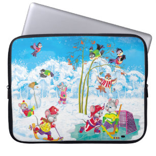 hockey laptop sleeve