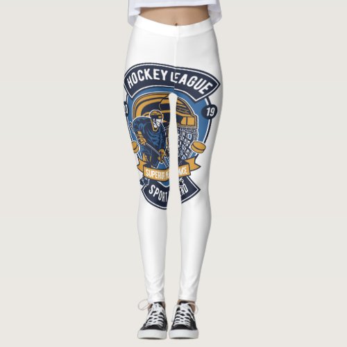 Hockey League Leggings