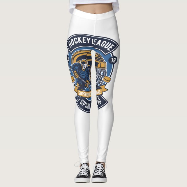 Hockey League Leggings (Front)
