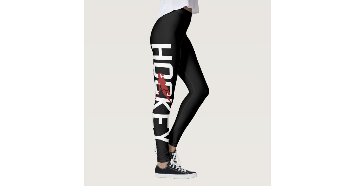 HOCKEY LEGGINGS Zazzle