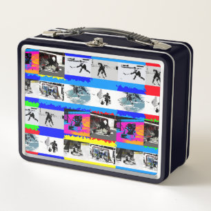 Hockey Life - Ice Hockey Players Metal Lunch Box