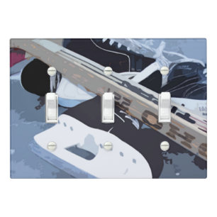 Hockey Light Switch Cover