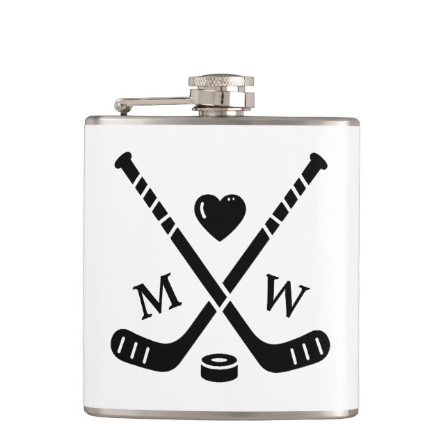 Hockey Love Flask (Front)