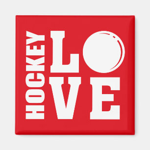 Hockey Love Magnet