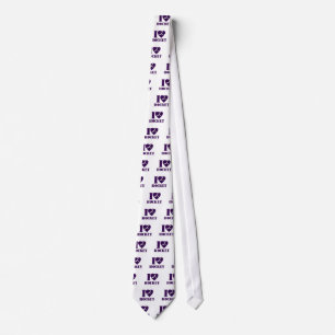 Hockey Love Sporty Pattern Fun Design Tie