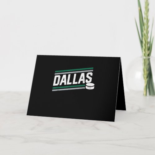 Hockey Lover  Cool Dallas Hockey Power Play Card