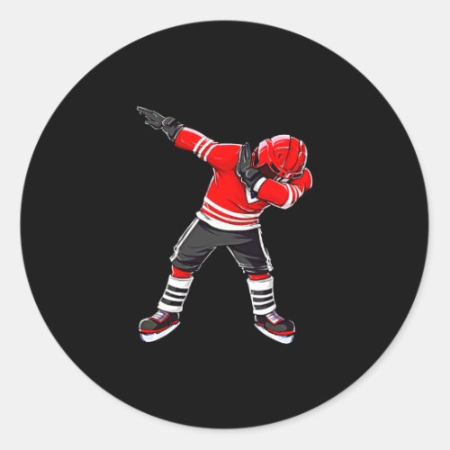 Hockey Lover  Im The Best Hockey Player Classic Round Sticker