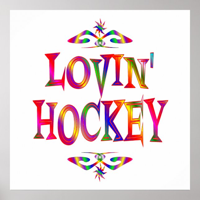 Hockey Lover Poster (Front)