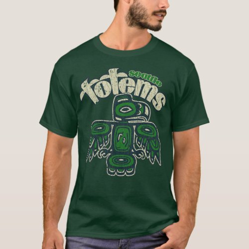 Hockey Lover Seattle Totems Hockey 1958  T_Shirt