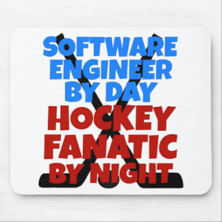 Hockey Lover Software Engineer Mouse Pad