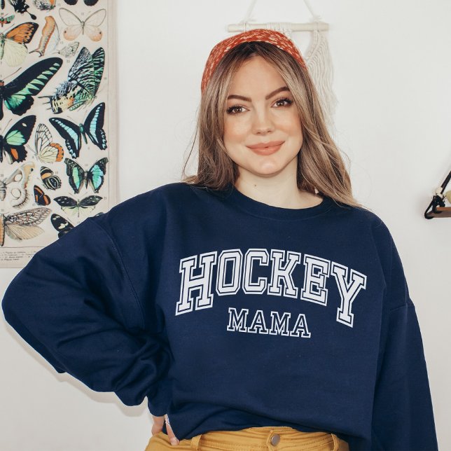 Hockey Mama College Graduation | Hockey Mom Sweatshirt (Creator Uploaded)