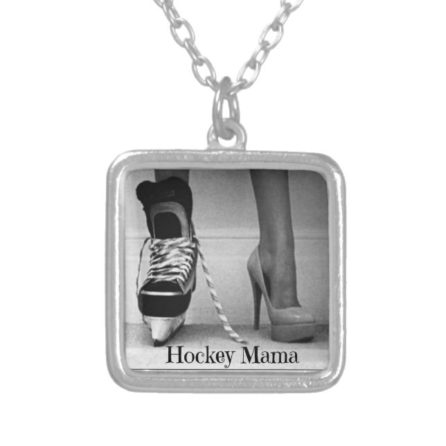 HOCKEY MAMA NECKLACE (Front)