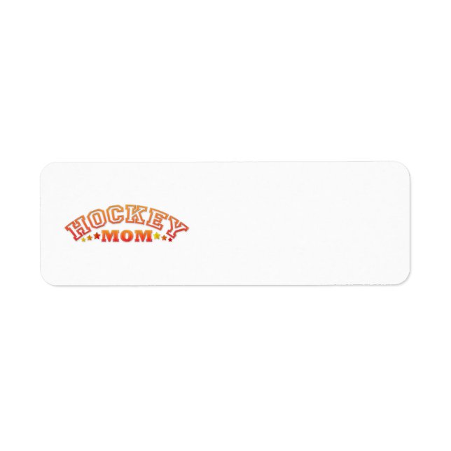 Hockey Mom Address Labels (Front)
