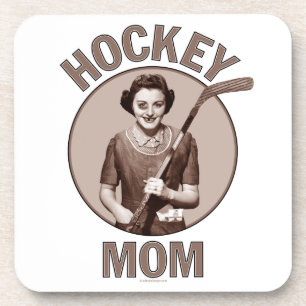 Hockey Mom Beverage Coaster