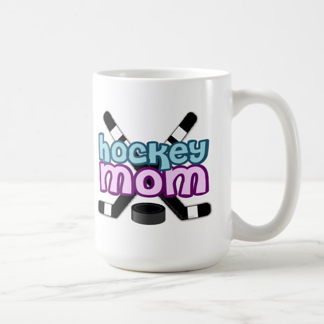Hockey Mom Coffee Mug (Right)