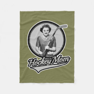 Hockey Mom Fleece Blanket
