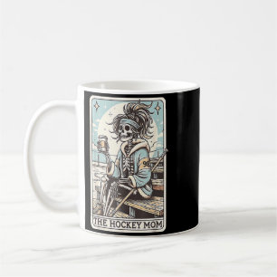 Hockey Mom Funny Skeleton Card Coffee Mug