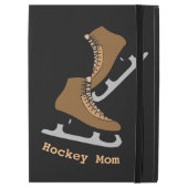 Hockey Mom Ice Skates Sports iPad Pro Case (Front Closed)