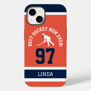 Hockey Mom Jersey Number Phone Case