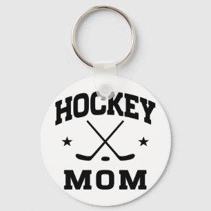 Hockey Mom Keychain