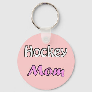 Hockey Mom Keychain