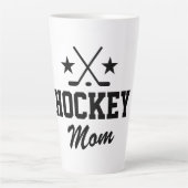 Hockey mom latte mug (Front)
