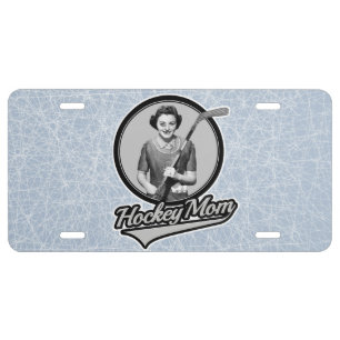 Hockey Mom License Plate
