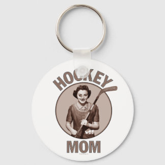 Hockey Mom light keychain
