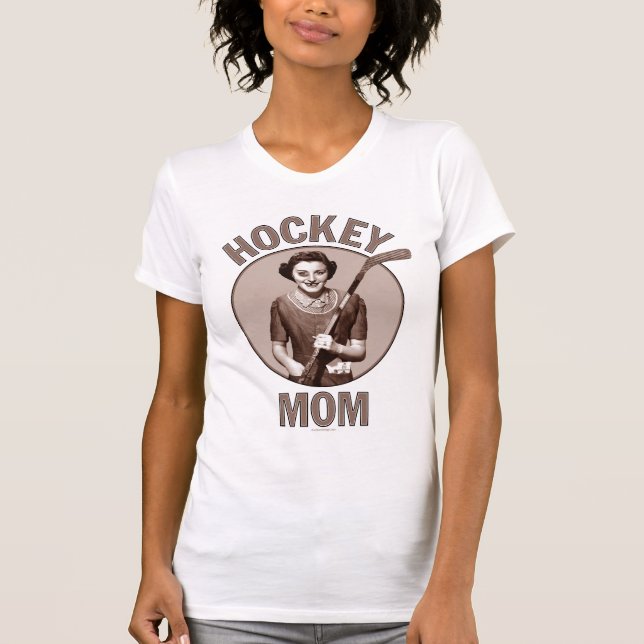 Hockey Mom light shirt (Front)