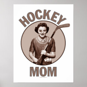 Hockey Mom prints and posters