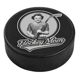 Hockey Mom Puck