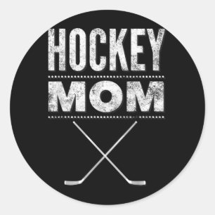 Hockey Mom Shirt For Mothers Day Classic Round Sticker
