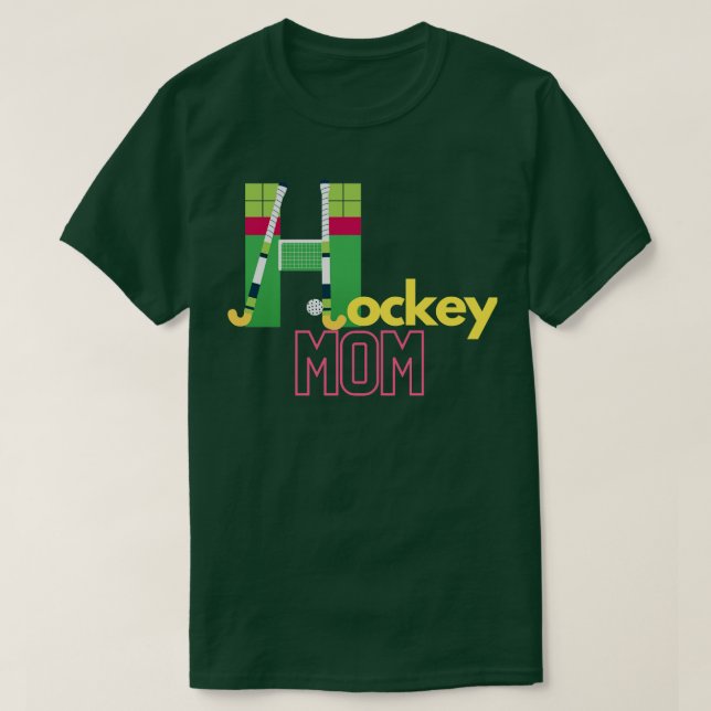 Hockey Mom T-Shirt (Design Front)