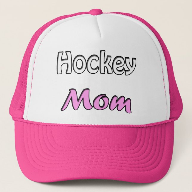 Hockey Mom Trucker Hat (Front)